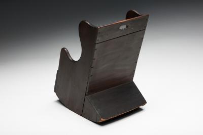Curved Rocking Childrens Chair 19 20th Century