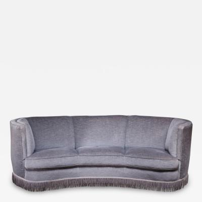 Curved sofa with fringes Denmark