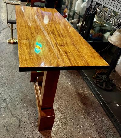 Custom Art Deco Two tone French Style Console