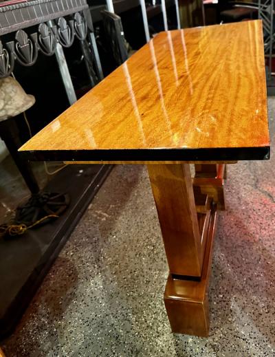 Custom Art Deco Two tone French Style Console