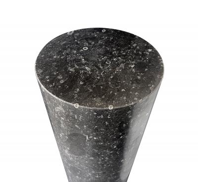Custom Belgian Bluestone Cylindrical Column Pedestal