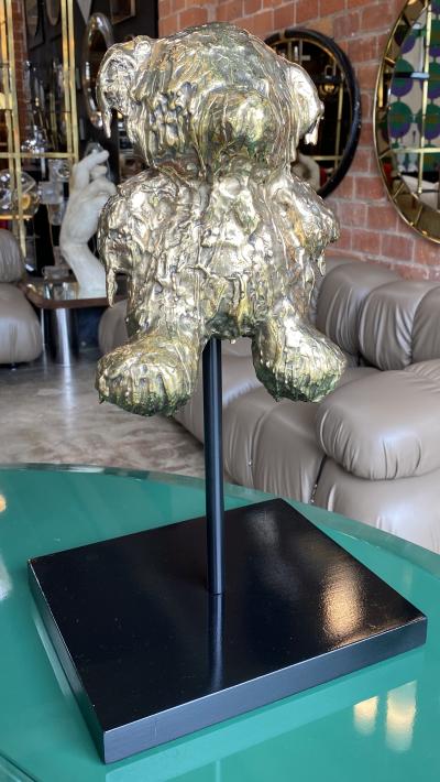 Custom Bronze Sculpture Teddy Bear Per Sempre by Mattia Biagi 2015
