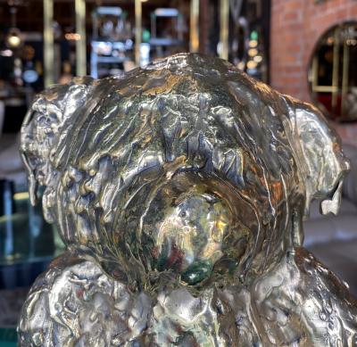 Custom Bronze Sculpture Teddy Bear Per Sempre by Mattia Biagi 2015