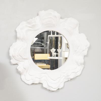 Custom Circular Plaster Mirror
