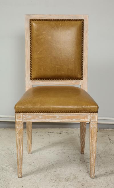 Custom Dining Chair in the Louis XVI Manner