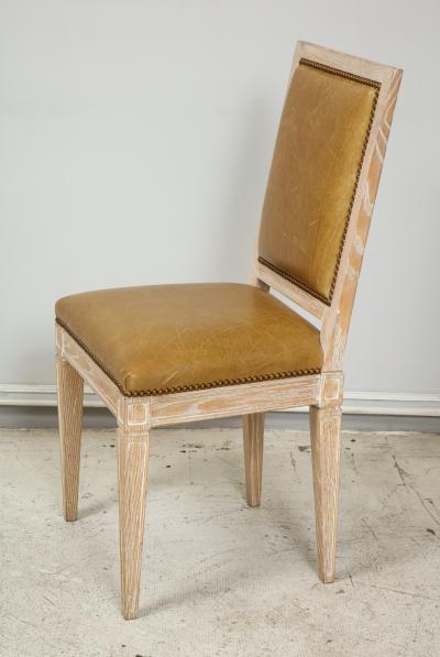 Custom Dining Chair in the Louis XVI Manner