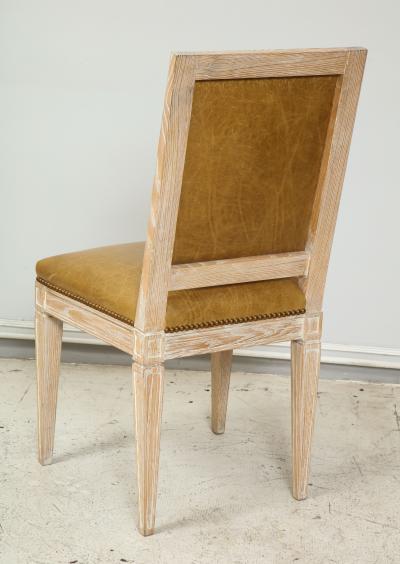Custom Dining Chair in the Louis XVI Manner