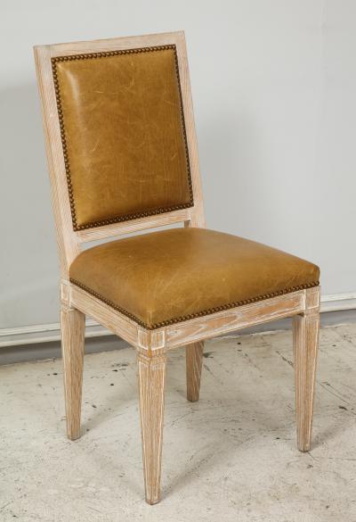 Custom Dining Chair in the Louis XVI Manner