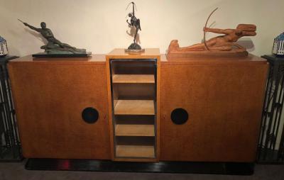 Custom French Art Deco Grand Buffet 1930