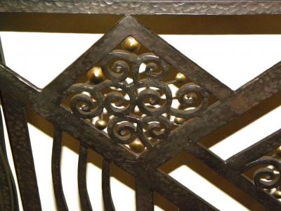 Custom French Style Iron Console Table Radiator Cover