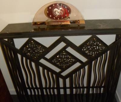 Custom French Style Iron Console Table Radiator Cover