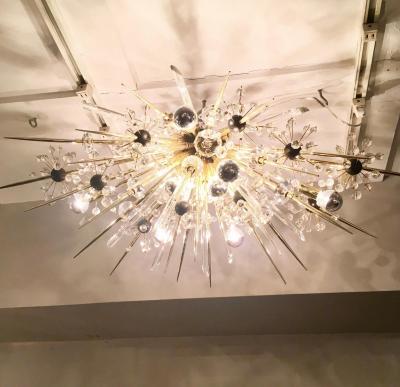 Custom Half Austrian Crystal Sputnik