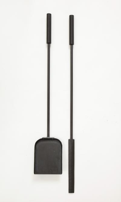 Custom Hand Forged Iron Gropius Fire Poker Shovel