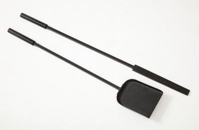 Custom Hand Forged Iron Gropius Fire Poker Shovel