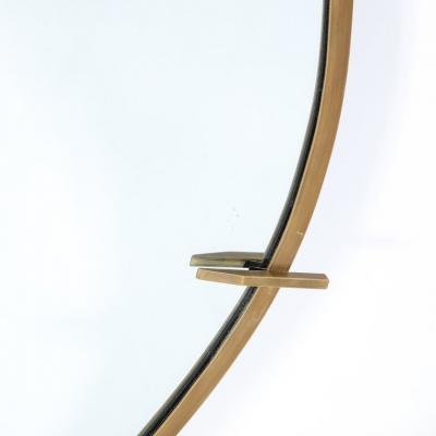 Custom Handmade Organic Modernist Mirror in Oil Rubbed Bronze