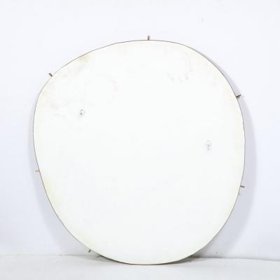 Custom Handmade Organic Modernist Mirror in Oil Rubbed Bronze