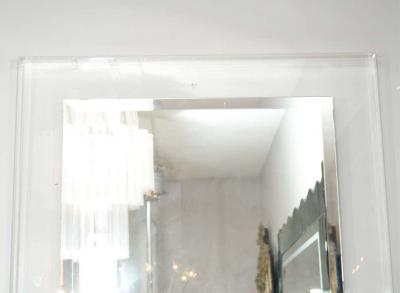 Custom Lucite Framed Mirror