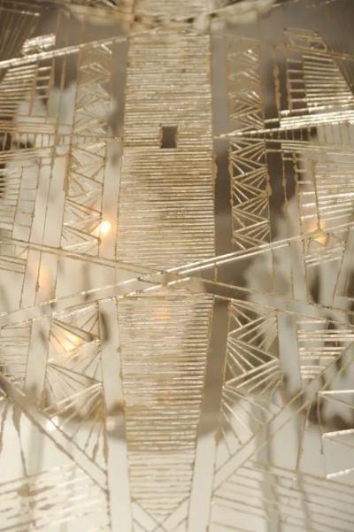 Custom Majestic French Art Deco Style Mirrored Table