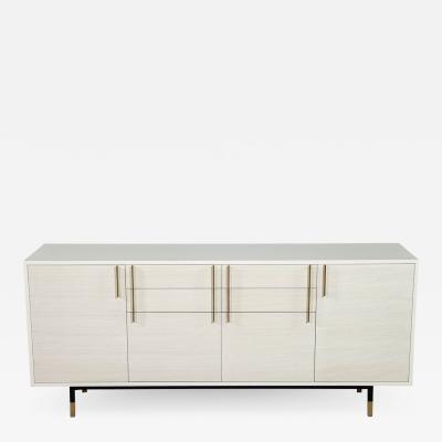 Custom Modern White Buffet Sideboard