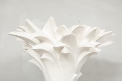 Custom Pair of Plaster Floorlamps in the Serge Roche Manner