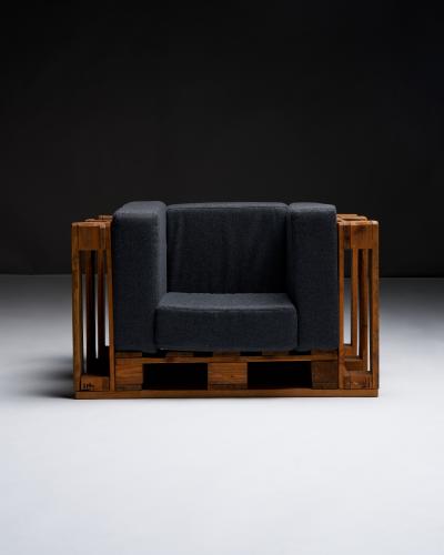 Custom Pallet Chair Switzerland 20th C