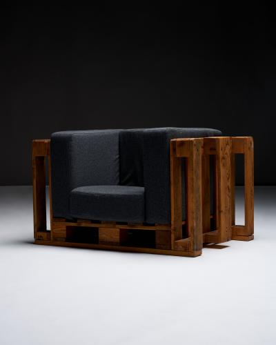 Custom Pallet Chair Switzerland 20th C