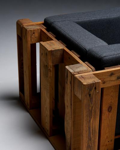 Custom Pallet Chair Switzerland 20th C