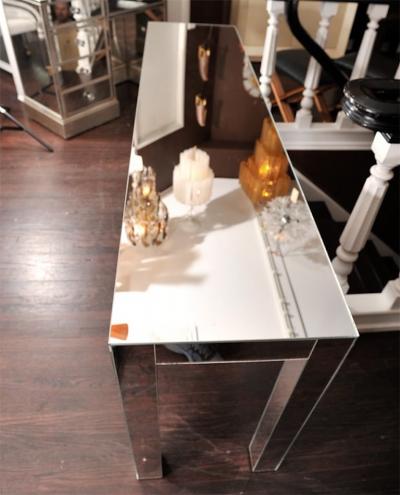 Custom Parson Style Mirrored Console