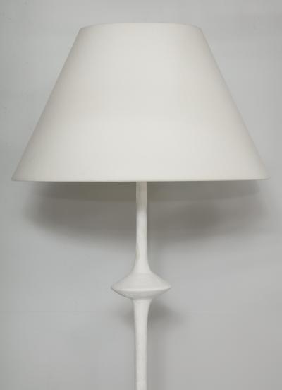 Custom Plaster Fixture Floor Lamp in the Giacometti Manner