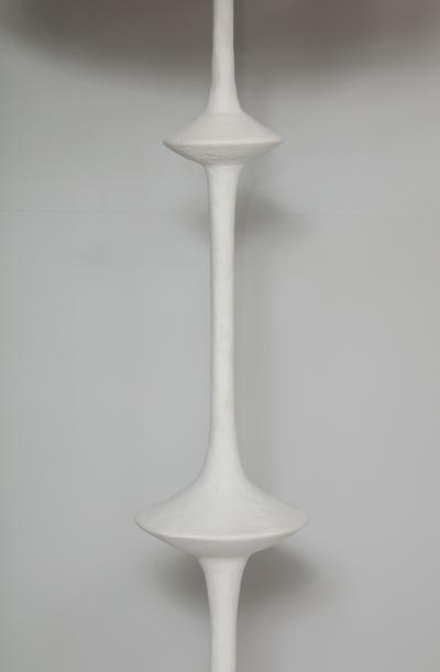 Custom Plaster Fixture Floor Lamp in the Giacometti Manner