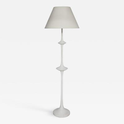 Custom Plaster Fixture Floor Lamp in the Giacometti Manner