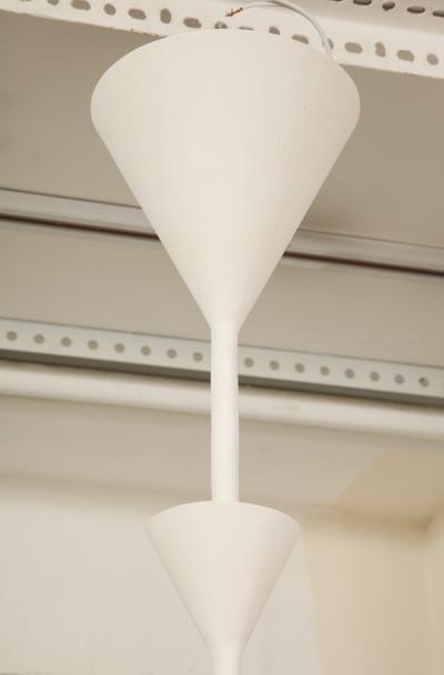 Custom Plaster Gaston Six Arm Chandelier Fixture