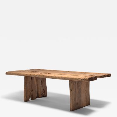 Custom Reclaimed Elm Dining Table