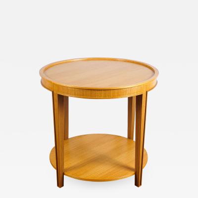 Custom Round Oak Table