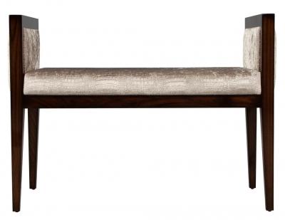 Custom Solid Walnut Bench Hall Seat