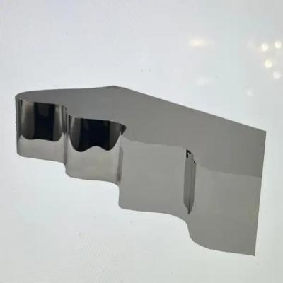 Custom Stainless Steel Wall Mounted Wave Console 90 Wide