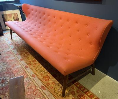 Custom Swedish Modern 96 Sofa