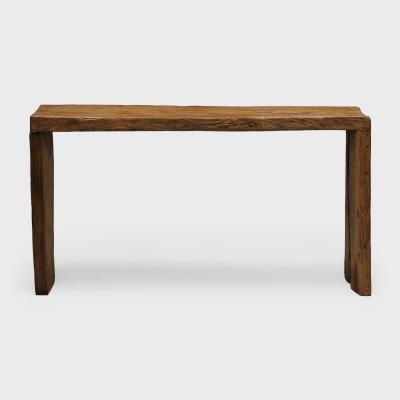 Custom Tobacco Reclaimed Elm Waterfall Table