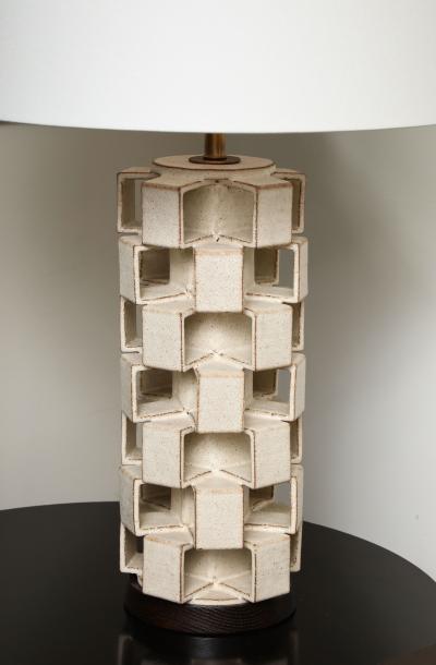 Custom cube table lamp