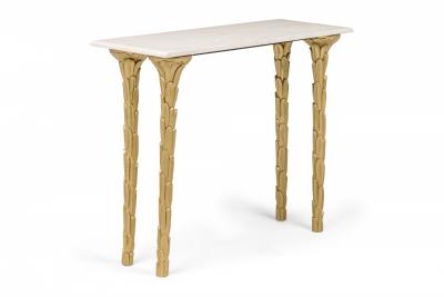 Customizable Contemporary Regency Style Gilt Console Table