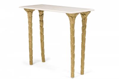 Customizable Contemporary Regency Style Gilt Console Table Made to Order 