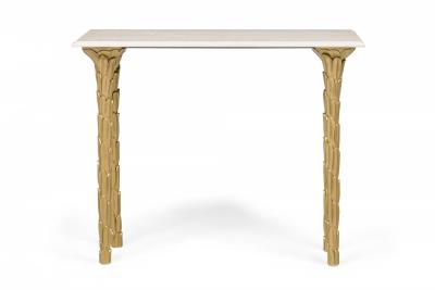 Customizable Contemporary Regency Style Gilt Console Table Made to Order 