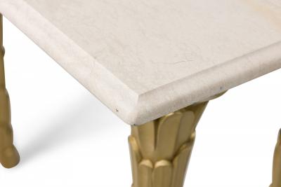 Customizable Contemporary Regency Style Gilt Console Table Made to Order 