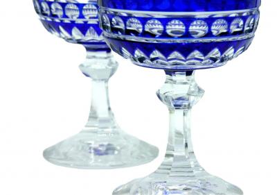 Cut Crystal Barware Tableware Coupe Service 9 People