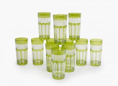 Cut Crystal Barware Tableware Service for Twelve