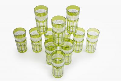 Cut Crystal Barware Tableware Service for Twelve