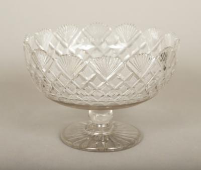 Cut Glass Compote