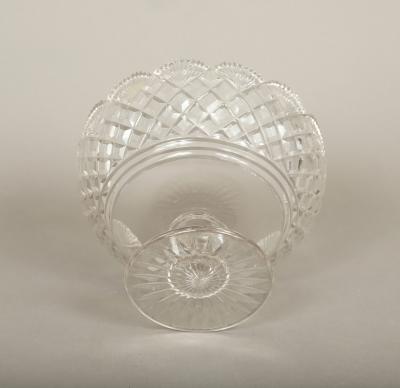 Cut Glass Compote