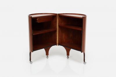 Cylindra Rolling Bar Cart Henry P Glass