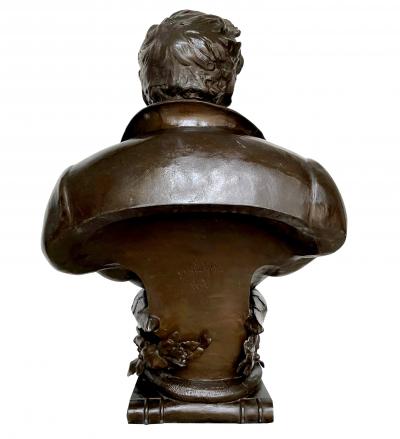 Cyprian Godebski Large bust of Adolphe Burggraeve 1806 1902 by Cyprian Godebski